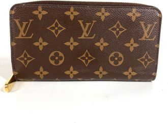 Louis Vuitton Brown Pink Rose Ballerine Monogram Long Wallet (Bi-Fold) (Pre-Owned)