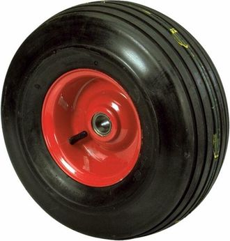AMA Ruota pneumatica rigata misure 15x6/6 con cuscinetti