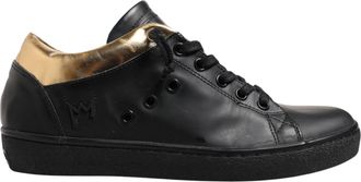 Leather Crown Lace Up Low Top Women Sneakers Womens Shoes (Pre-Owned)