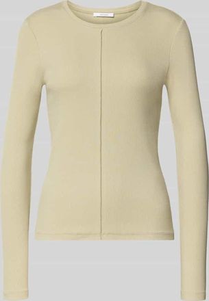 OPUS Longsleeve in Ripp-Optik Modell Sadalie in Schilf, Größe 36