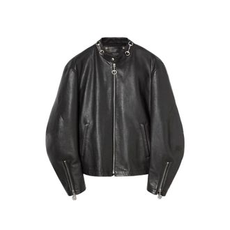 Gucci Horsebit Leather Jacket