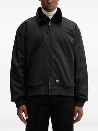 Dickies Coalfield bomber jacket - men - Polyester/Elastomultiester/Artificial Fur - M - Black