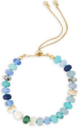 Saachi Beaded Slider Bracelet in Blue at Nordstrom Rack
