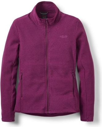 RAB Stavel Jacket Fleecejacke f&uuml;r Damen | lila