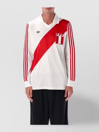 adidas v-neck regular-fit jersey t-shirt
