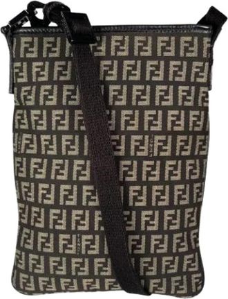 Fendi Pre-owned Vintage Schoudertas - unisex - Vintage Schoudertas - Bruin - ONE Size - Leer - Vintage