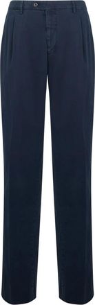 Fedeli Rechte broek - Heren - Straight fit broeken - Blauw - 3XL - Katoen - Broeken