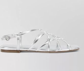 Aeyde leather low sandals