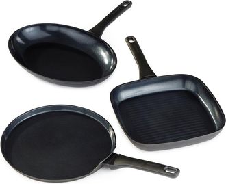 Berghoff Berghoff Dina Helix 3Pc Nonstick Specialty Cookware Set