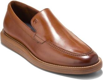 Cole Haan Grand Neoclassic Venetian Loafer in British Tan/italian Natural at Nordstrom, Size 10.5
