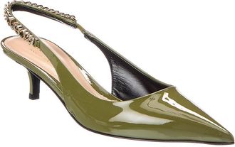 Gucci Signoria Patent Slingback Pump