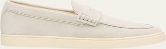 Brunello Cucinelli Mens Suede Loafer Sneakers