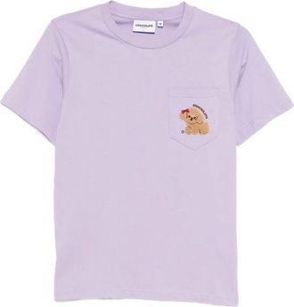 Chocoolate graphic-printed T-shirt - women - Cotton - S - Purple