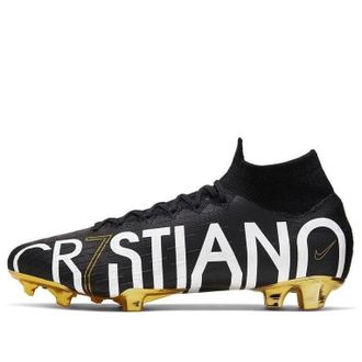 Nike Mercurial Superfly 6 Elite CR7 FG Black Vivid Gold CJ7902-007