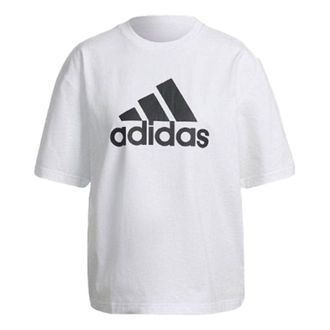 adidas (WMNS) adidas Future Icons Badge of Sport T-Shirt Asia Sizing White HC6358