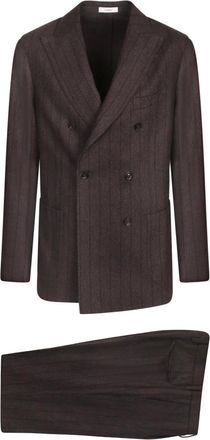 Boglioli Hombre, Trajes, Marr&oacute;n, Talla: M
