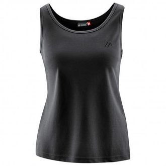 Maier Sports Petra Tank Top f&uuml;r Damen | schwarz/grau