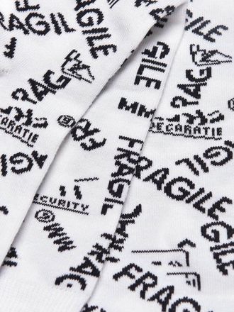 Maison Margiela Cotton-Blend Socks - White