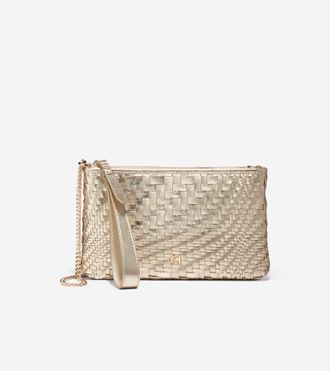 Cole Haan Womens Essential Pouch - Gold