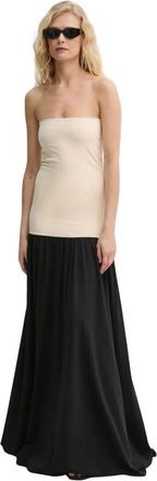 By Malene Birger Marciella Jurk - Dames - Avondkleed - Veelkleurig - XL - Katoen - Kleedjes
