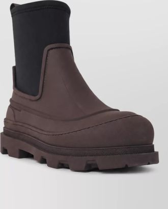 Moncler leather ankle boots