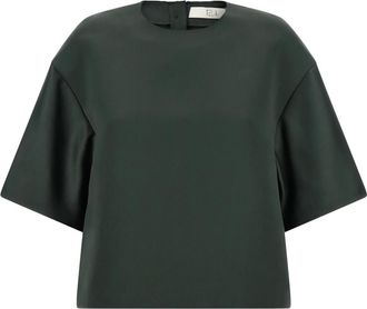 Tela Blusa corta Emily Tela - Blouses & Shirts - Mujer - Verde - XS