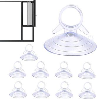 No Brand 20 Ventosas Para Ventanas De Coche Ventosas Para Parasoles Ventosas Reutilizables Para Ventanas De Coche, Tambi&eacute;n Aptas Para Ba&ntilde;os, Cocinas Y Ventanas