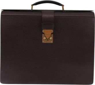 Louis Vuitton Pre-owned Handbags, female, Brown, Size: ONE SIZE Pre-owned Canvas Handbag