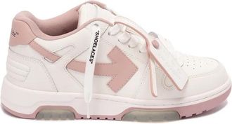 Off-white Kalfsleren Sneakers - Dames - Sneakers - Wit - 40 EU - Leer - Schoenen