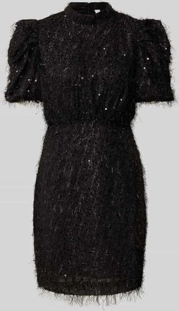 Vero Moda Cocktailkleid mit Stehkragen Modell ILZA in Black, Gr&ouml;&szlig;e 34