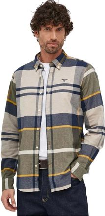 Barbour Overhemden, Heren, Veelkleurig, XL, Casual Shirts