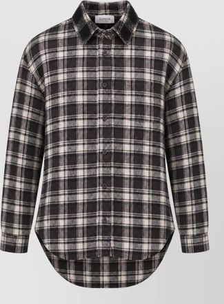 Laneus virgin wool shirt