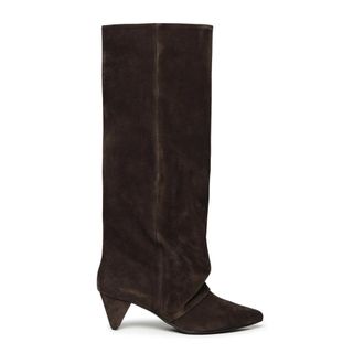 Alchimia Heeled Boots, female, Brown, Size: 6 US Over-knee Boots