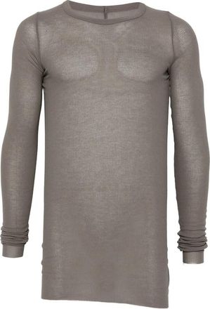Rick Owens Ribbed-knit Long-sleeve T-shirt