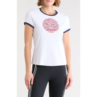 Original Penguin Short Sleeve Graphic Ringer Tee in Bright White at Nordstrom Rack, Size X-Small