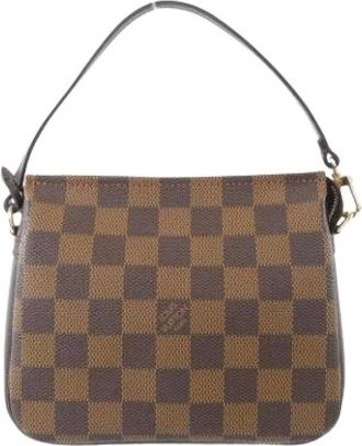 Louis Vuitton Pre-owned Mini Bags, female, Brown, Size: ONE SIZE Pre-owned Trousse Makeup Pouch