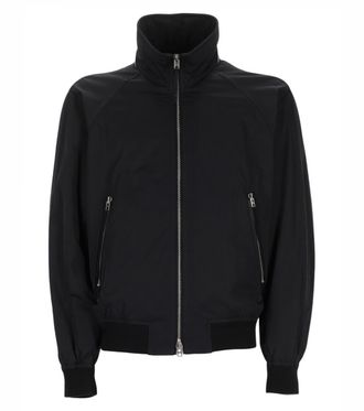 Tom Ford Black Mock Collar Jacket