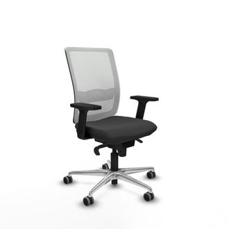 Piqueras y Crespo Silla De Oficina Piqueras Y Crespo Haches Negro Espuma 50 Mm