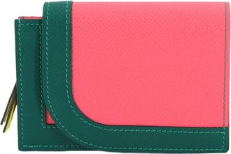 Herm&egrave;s Rose Azalee Epsom Leather Coin Purse/Coin Case (Pre-Owned)