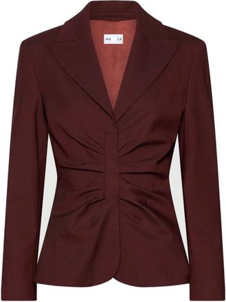 Marella Blazer Mllfumana - Jackets - Mujer - Rojo - S