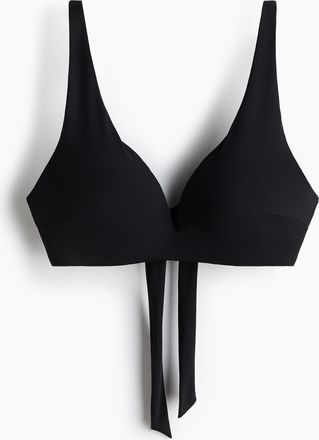 H&M Push-up-Bikinitop - Schwarz