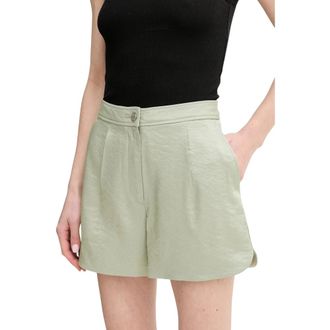 Guess Mujer, Pantalones cortos, Verde, Talla: S