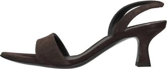 3Juin Syria Sandalen - Dames - Sandalen met hakken - Bruin - 36 EU - Su&egrave;de - Schoenen