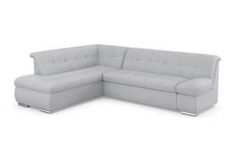 Domo Collection Ecksofa »Mona L-Form« wahlweise mit Bett- und Armlehnfunktion