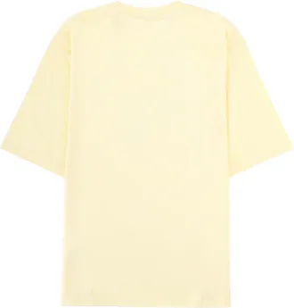 Dsquared2 Vintage Loose Fit Cotton T-Shirt - Yellow