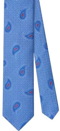 Robert Talbott Robert Pine Geo Jacquard Best of Class Necktie in Blue at Nordstrom