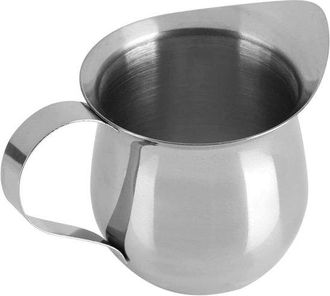 OEM Dailygoody - Taza De Acero Inoxidable Para Espumar Leche - Multifuncional - 90 Ml - Jarra De Caf&eacute; Para Latte Art - Apta Para Capuchino Y Barista