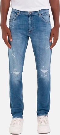 Replay Mens Replay Mickym Premium Aged 10yrs Slim Jeans 009 - Blue - Size: 34/32