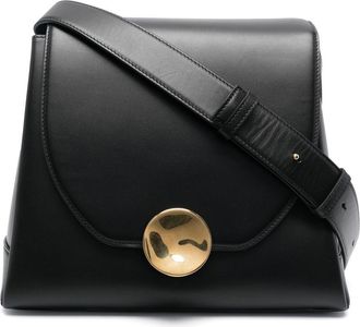Jil Sander medium Victor shoulder bag - women - Artificial Leather - One Size - Black