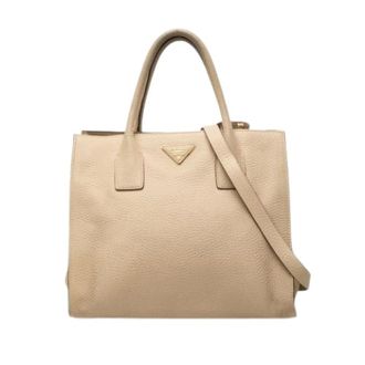 Prada Bolso Tote Vintage Pre-owned - Pre-owned - Mujer - Beige - ONE SIZE
